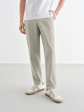 Men's Slim-Fit Trousers in Solid Color